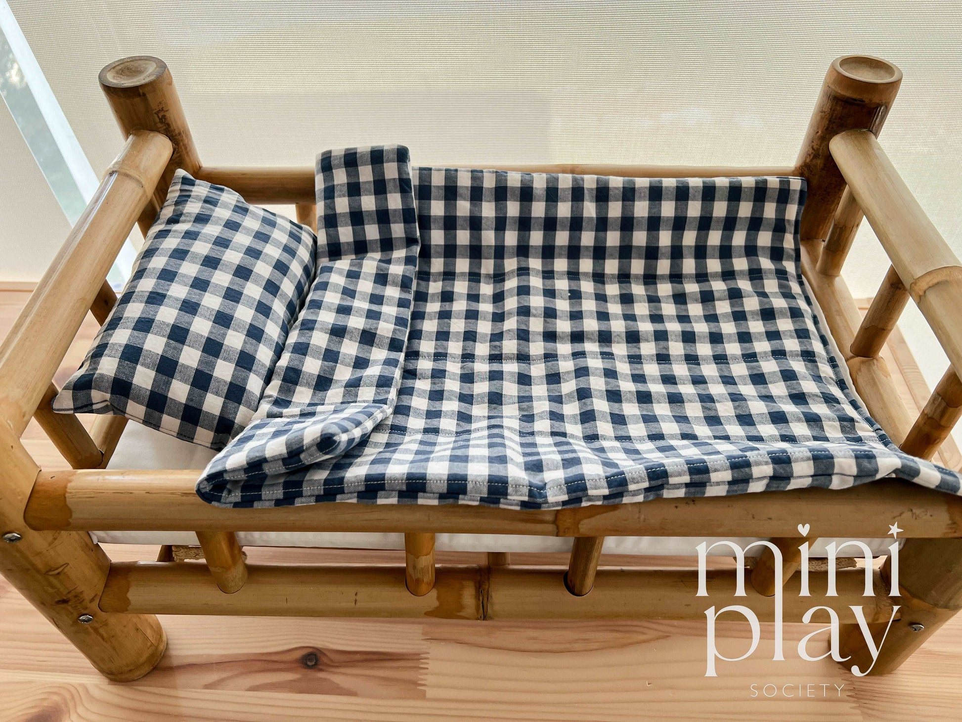 Doll Quilted Blanket & Pillow Set