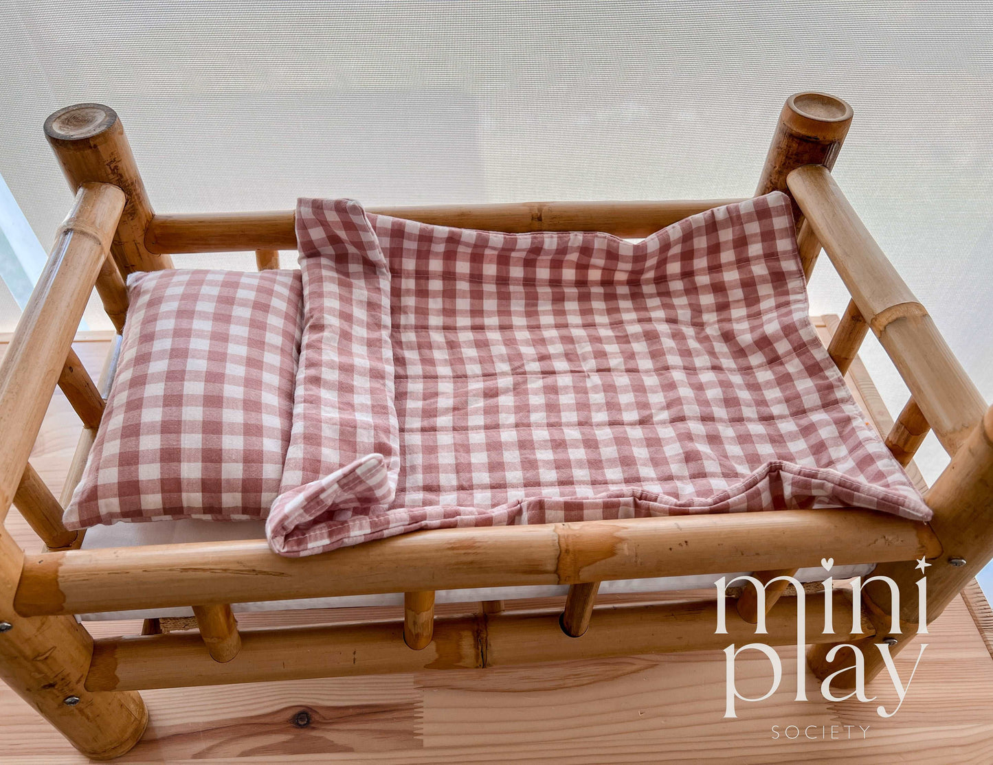 Doll Quilted Blanket & Pillow Set