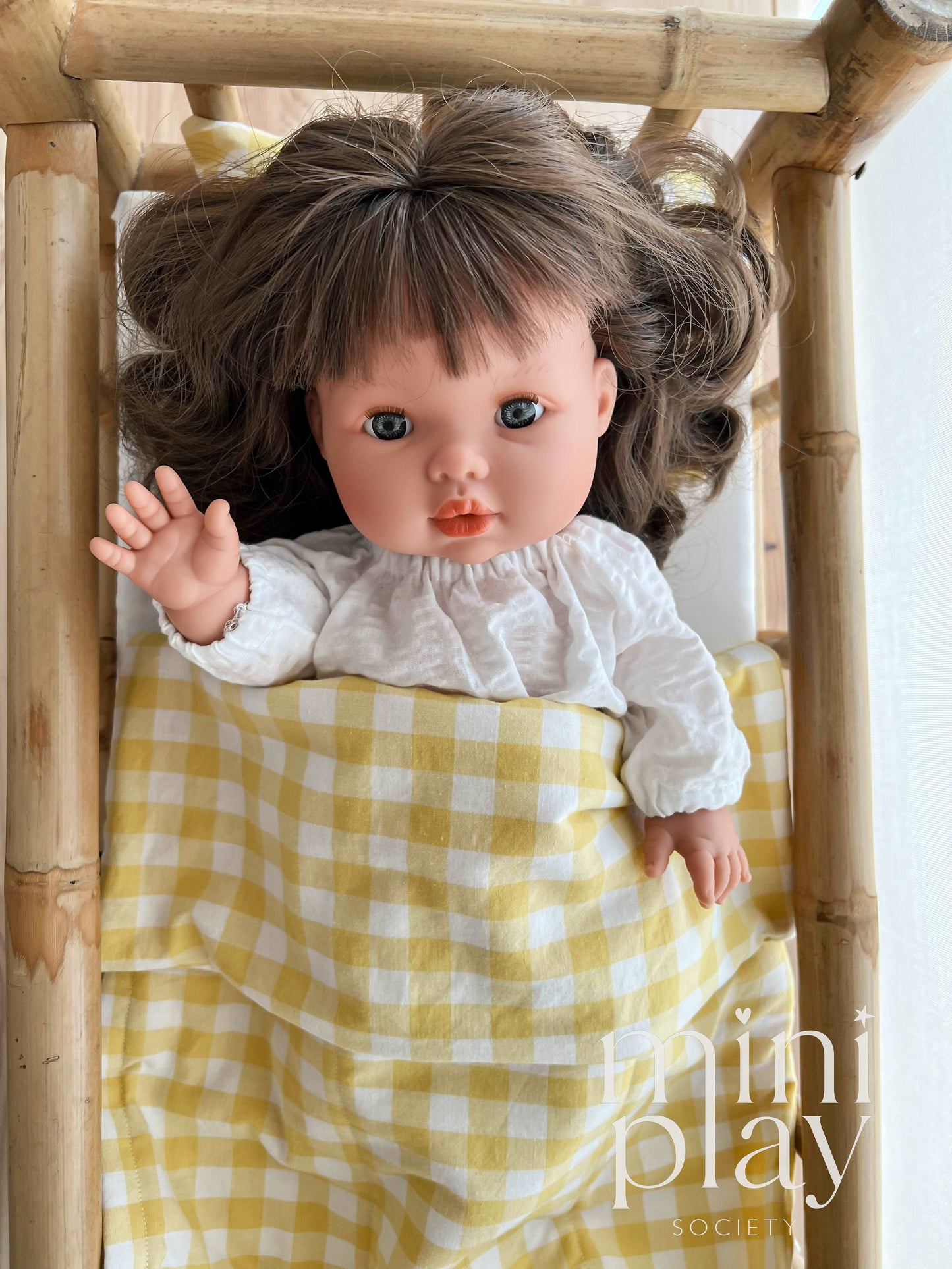 Doll Quilted Blanket & Pillow Set