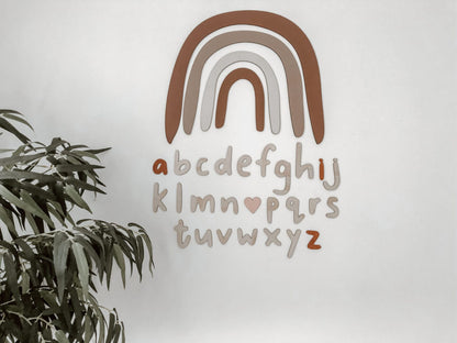 Wooden Alphabet Letter Set